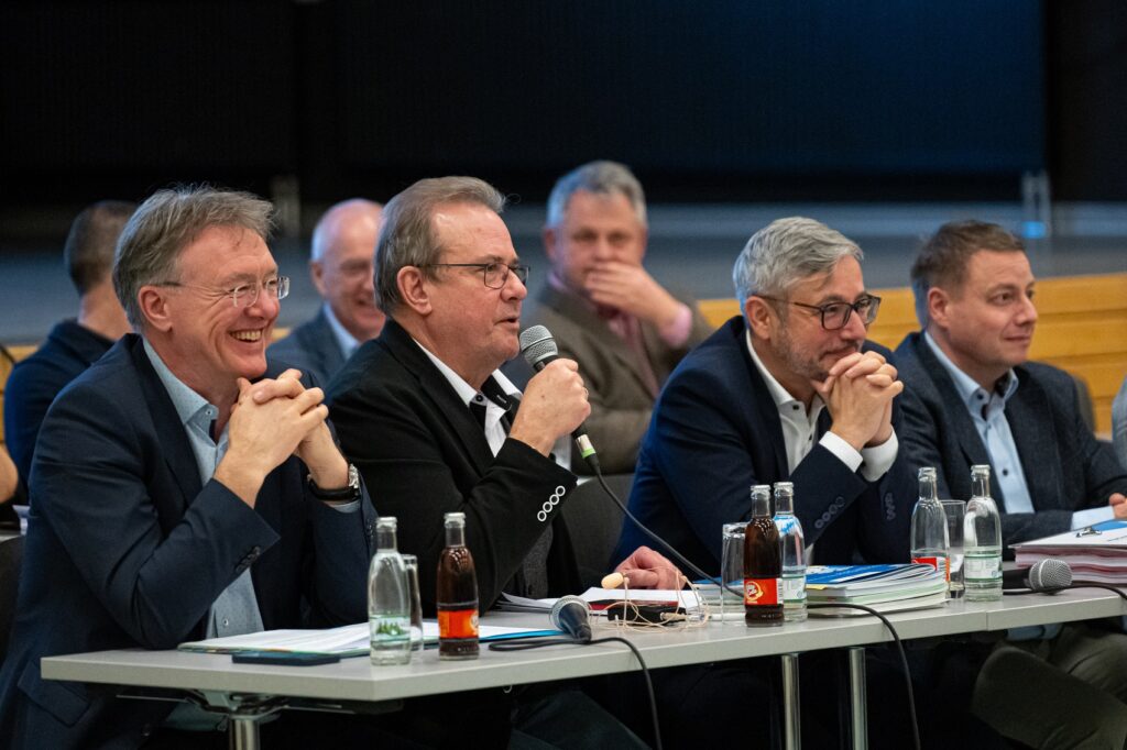 Thomas Schulz, Richard Rossel, André Knapp und André Henneberg